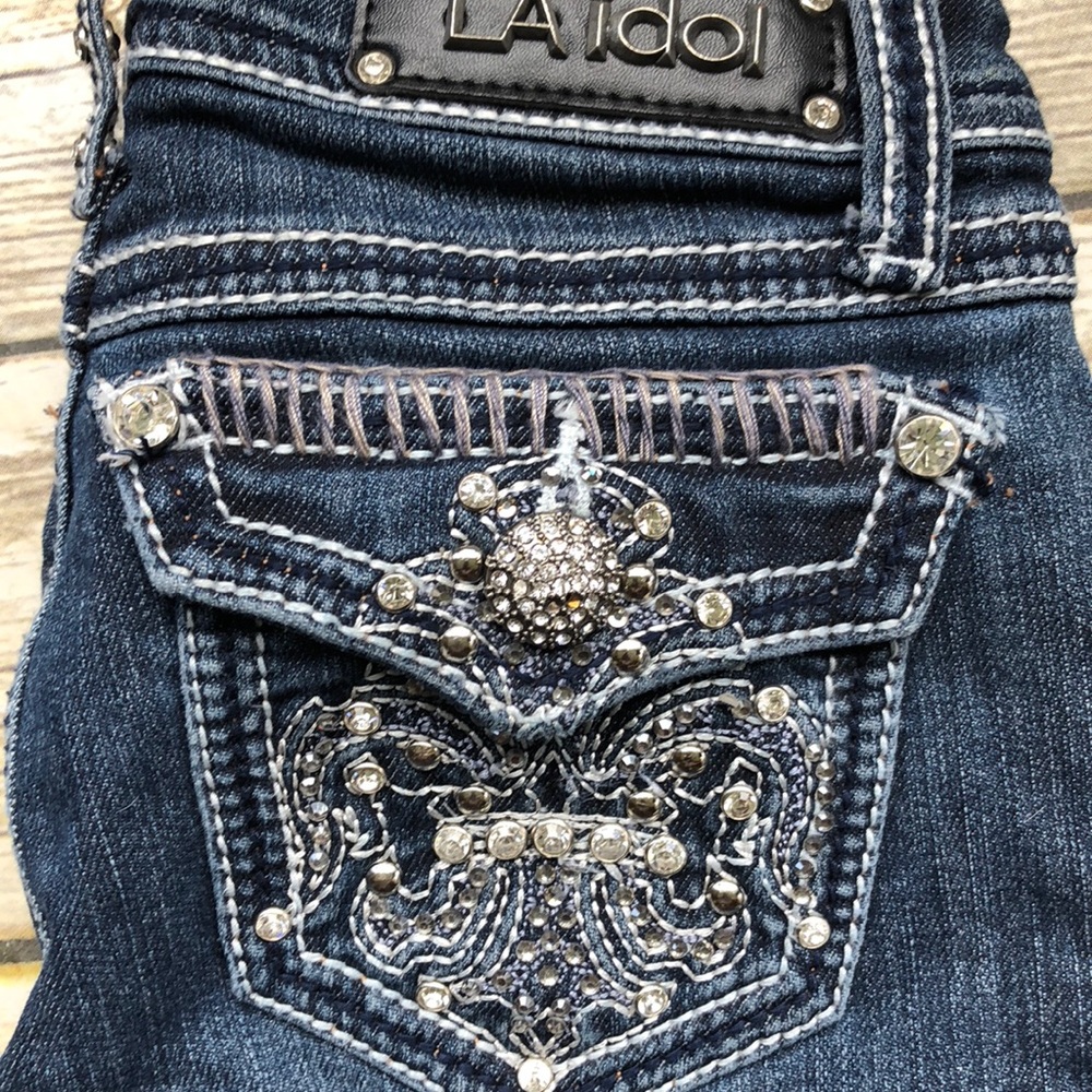 LA Idol girls size 10 bootcut jeans